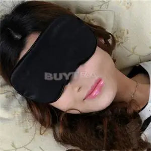 1Pc 3D Eye Masks Travel Sleep Soft Natural Padded Shade Cover Rest Relax Eye Patch For Women Men 3D Sleeping Blindfold Eye Mask