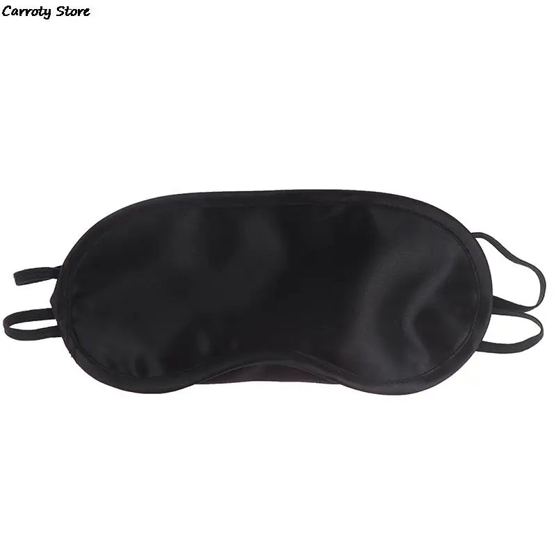 1PC Silk Eye Mask Eyeshade Cover Shade Soft Blindfold Travel Eyepatch Natural Sleeping Eye Patch Sleep Mask Women Men