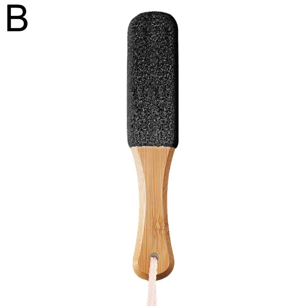 1PCS Professional Pedicure Rasp Tool For Dead Skin Crack Heels Beech Wood Foot File Rasp Callus Remover Foot Scrubber