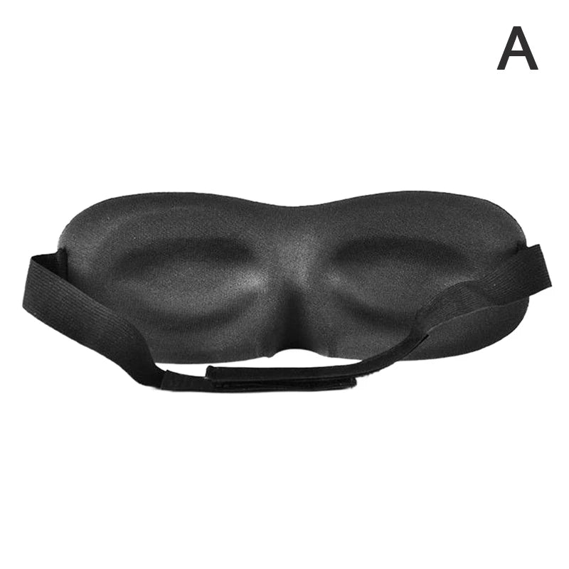 1Pc 3D Eye Masks Travel Sleep Soft Natural Padded Shade Cover Rest Relax Eye Patch For Women Men 3D Sleeping Blindfold Eye Mask