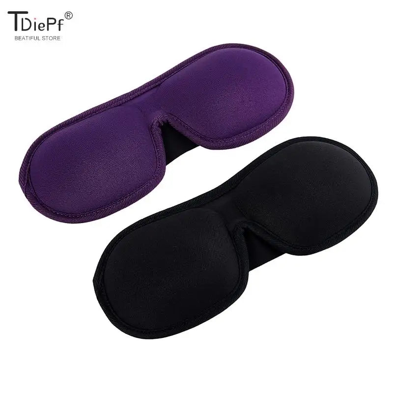 1Pc 3D Eye Masks Travel Sleep Soft Natural Padded Shade Cover Rest Relax Eye Patch For Women Men 3D Sleeping Blindfold Eye Mask