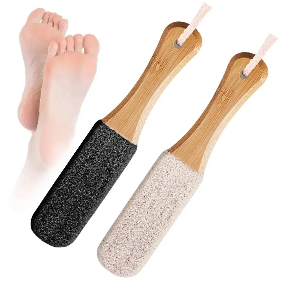 1PCS Professional Pedicure Rasp Tool For Dead Skin Crack Heels Beech Wood Foot File Rasp Callus Remover Foot Scrubber